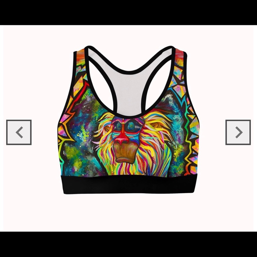 Meditating Rafiki Sports Bra